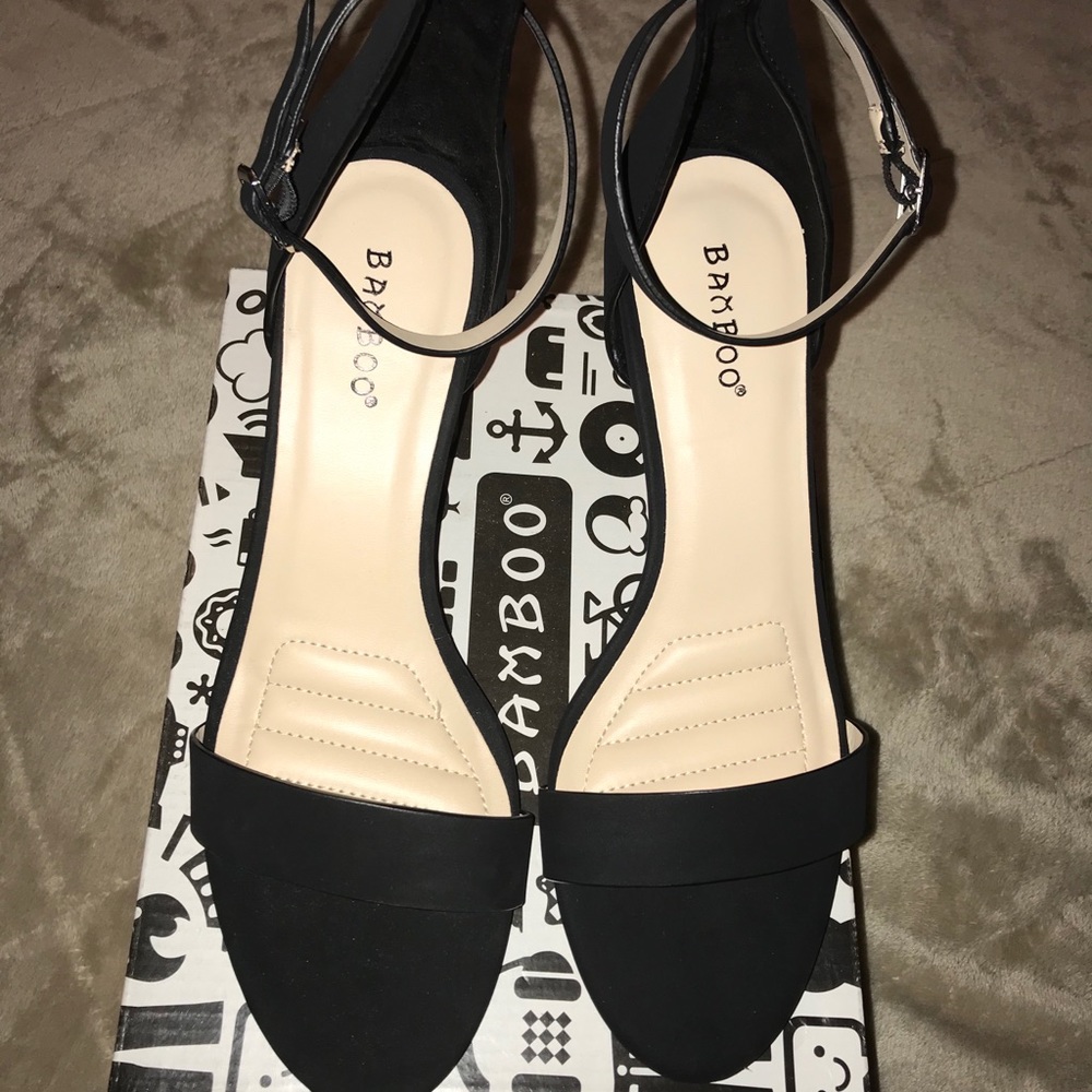 Black heels
